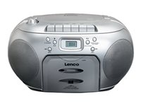 Lenco SCD-420 Boombox Sølv