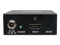 Tripp Lite 2-Port 4K 3D HDMI Splitter, HDMI, HDCP 2.2, Ultra HD 4K x 2K  Audio/Video, 3840 x 2160 @ 60 Hz, HDR, TAA - video/audio splitter - 2 ports  -