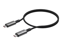 LINQ USB4 USB Type-C kabel 1m Sort Grå