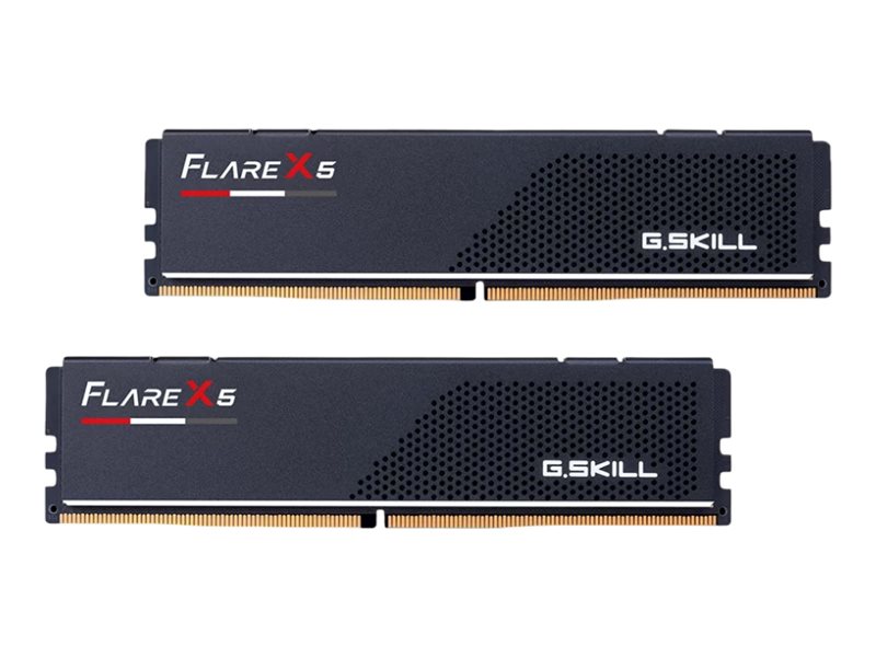 G.Skill Flare X5 DDR5 kit 96 GB: 2 x 48 GB DIMM 288-pin / PC5-44800 Product shot Front 79575