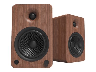 Kanto YU6 Speakers bookshelf wireless Bluetooth 100 Watt (total) 2-way walnut