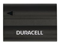 Duracell DRC511 - Battery - Li-Ion - 1400 mAh - black - for Canon MV300, ZR10, ZR20, ZR25, ZR30, ZR40, ZR45, ZR50, ZR60, ZR65, ZR70, ZR80, ZR85, ZR90