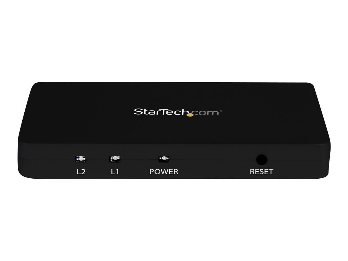 StarTech.com HDMI Splitter 1 In 2 Out - 4k 30Hz - 2 Port - Aluminum - HDMI Multi Port - HDMI Audio Splitter (ST122HD4K) - spínač video/audio - 2 porty – foto 2