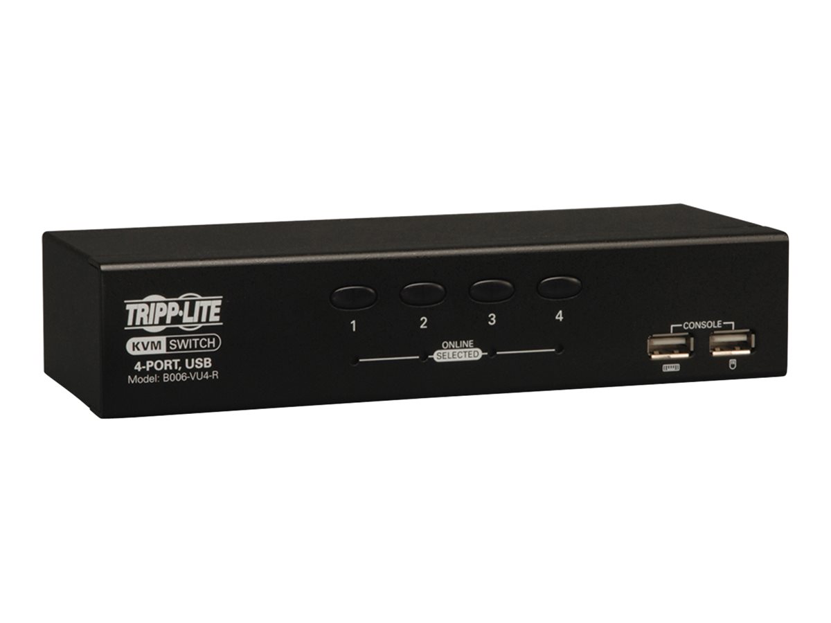Tripp Lite 4-Port Desktop USB KVM Switch