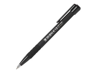 Hainenko Ikon K10 Ballpoint Pen Black Pack Of 12