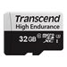 TRANSCEND 32Go microSD w/ adapter U1 HE