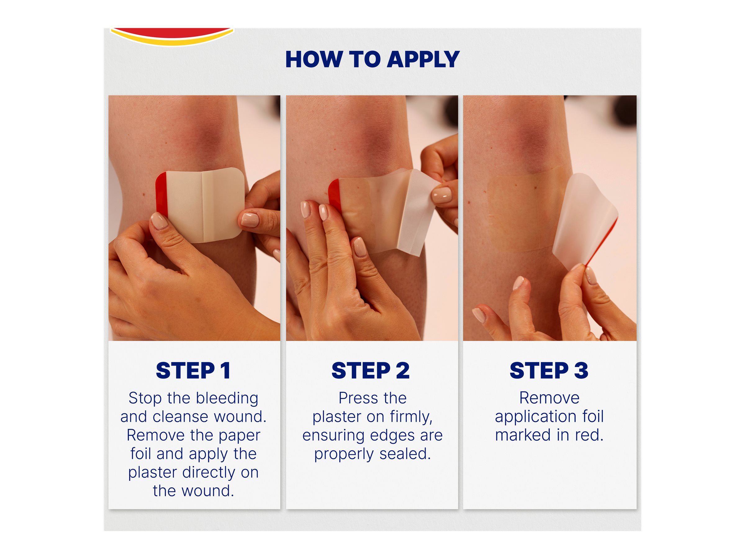 Elastoplast Expert+ Second Skin Protection Hydrocolloid Dressing - XL - 3's Elastoplast Expert+ Second Skin Protection Hydrocolloid Dressing - XL - 3's