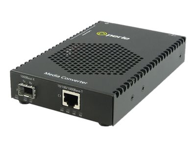 Perle S-1110PP-SFP - Fiber media converter