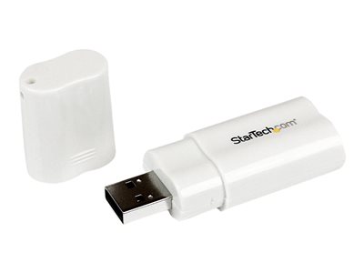 StarTech.com USB to Stereo Audio Adapter Converter - USB stereo Adapter - USB External sound Card - Laptop sound Card (…