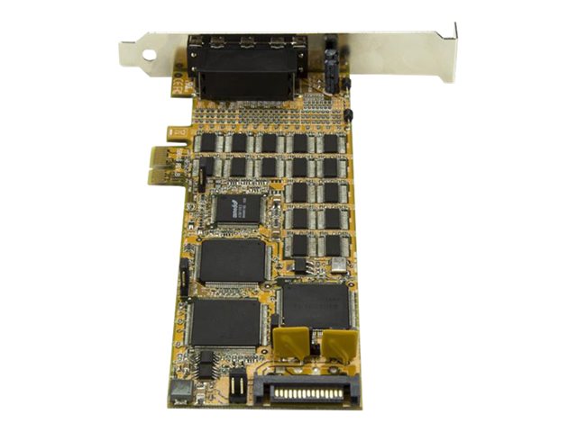 StarTech.com Carte PCI Express  16 ports srie RS232