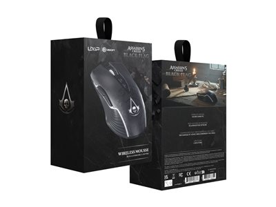 LEXIP BLACK FLAG RESYNCED TATOO MOUSE Mäuse & Tastaturen