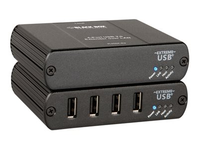 Black Box USB 2.0 Extender LAN, 4-Port
