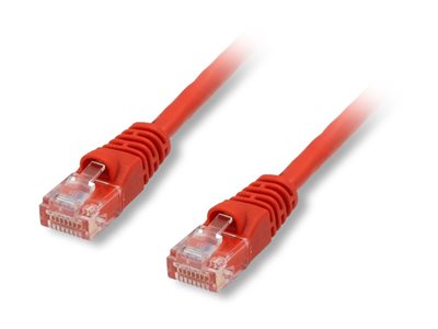 3FT CAT6 550 MHZ SNAGLESS PATCHCABLE RED LIFETIME WARRANTY
