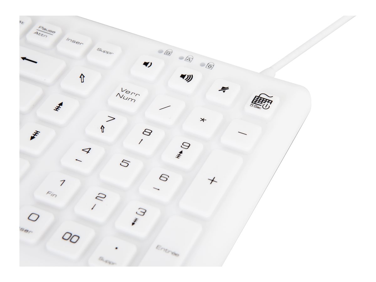 URBAN FACTORY Clavier en ABS et silicone