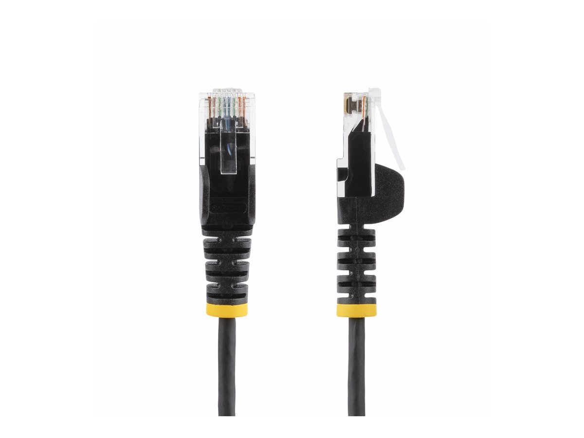 7m Black Slim CAT6 Ethernet Cable – foto 2