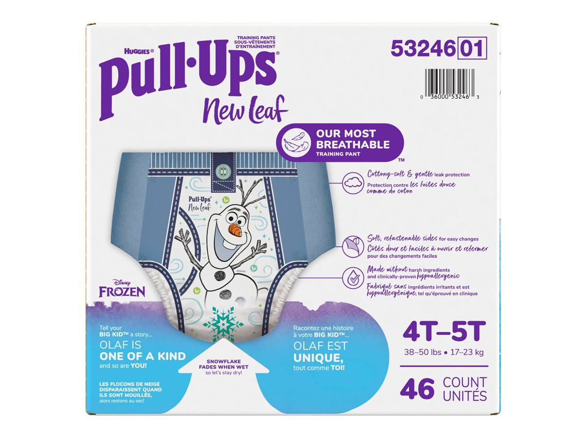  Pull-Ups New Leaf Boys' Disney Frozen Potty Training Pants, 4T-5T  (38-50 lbs), 14 Ct : Baby