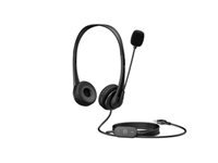 HP G2 - Headset - on-ear - wired - USB-A