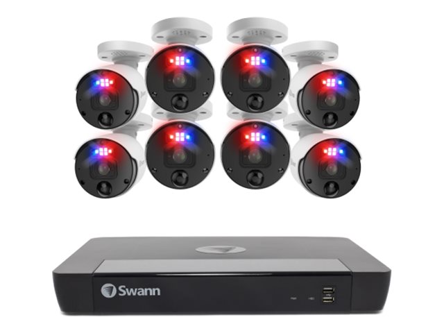 Swann Pro Enforcer SONVK-1690008 NVR + camera(s) wired (LAN) AC powered Product shot Front 79350