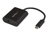 Startech USB C to 4K HDMI Adapter - 4K 60Hz - Thunderbolt 3 Compatible - USB Type C to HDMI Video Display Adapter (CDP2HD4K60