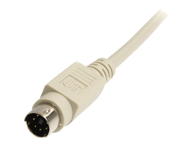 Image of StarTech.com 6 ft PS/2 Keyboard or Mouse Extension Cable - M/F - Keyboard / mouse cable - PS/2 (M) to PS/2 (F) - 6 ft - KXT102 - keyboard / mouse cable - 1.8 m