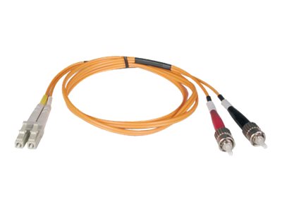 Tripp Lite 30M Duplex Multimode 62.5/125 Fiber Optic Patch Cable LC/ST 100' 100ft 30 Meter