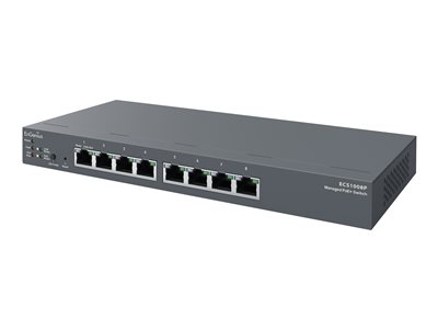 EnGenius Cloud Switch Series ECS1008P Switch managed 8 x 10/100/1000 (PoE) desktop 