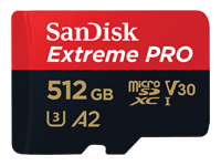 Sandisk Carte mmoire Extreme CompactFlash  SDSQXCD-512G-GN6MA