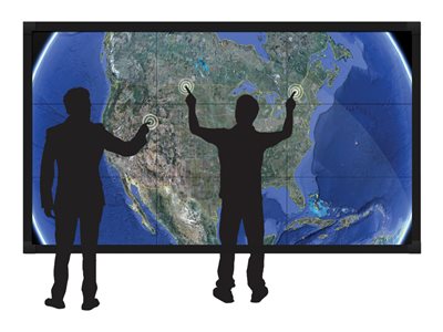 Planar Clarity Matrix MultiTouch LX55HDS-L 55INCH Diagonal Class LED-backlit LCD display 
