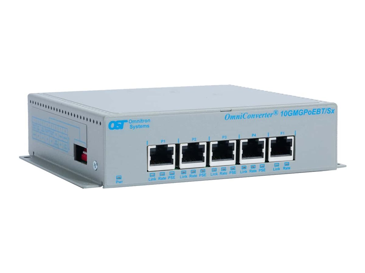 Omnitron OmniConverter 10GMGPoEBT/Sx
