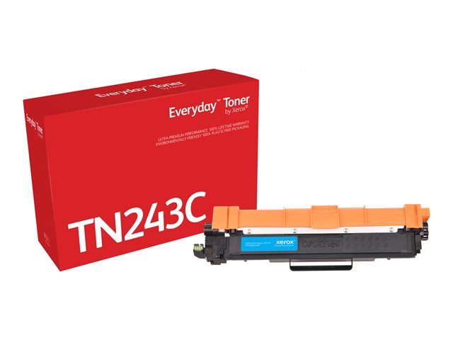 Image of Everyday - cyan - compatible - toner cartridge (alternative for: Brother TN243C)