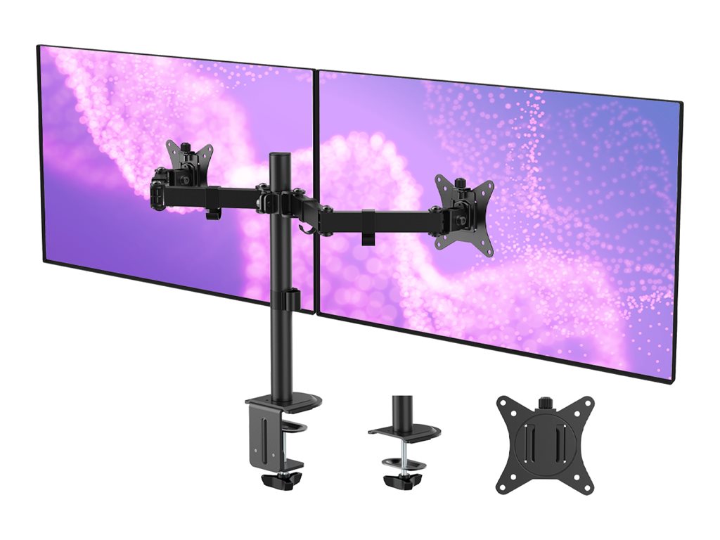 SIIG Articulating Dual Monitor Desk Mount