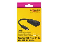 DeLOCK Adapter USB Type-C male > VGA female Video transformer