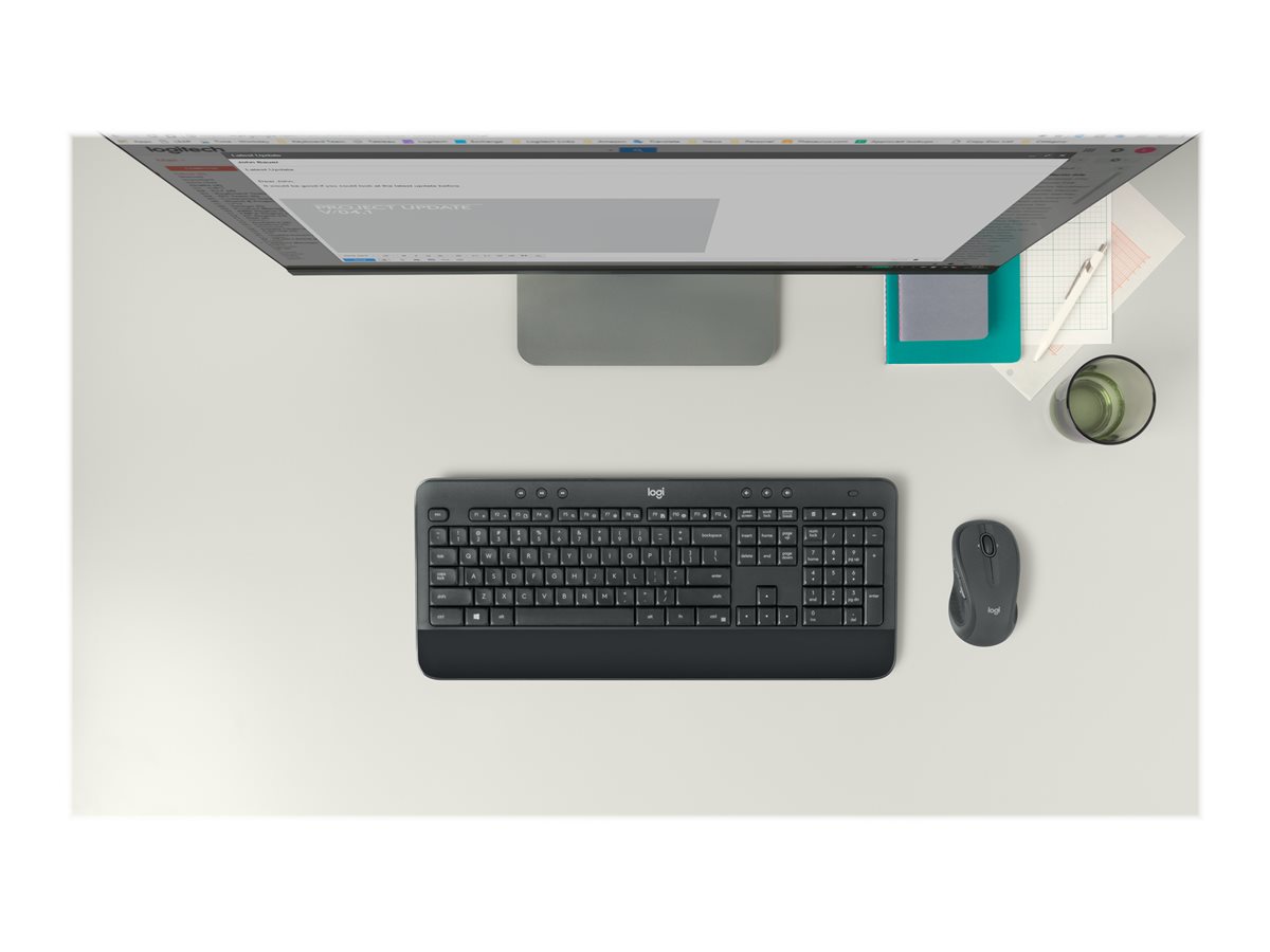LOGITECH MK545 Adv Keybrd&Mouse US INTL – foto 9
