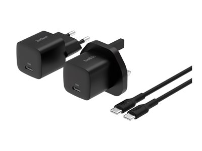 BoostCharge power bank - + AC power adapter - USB-