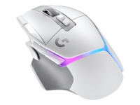 Logitech G502 X PLUS LIGHTSPEED Wireless RGB Gaming Mouse - Optical mouse with LIGHTFORCE hybrid switches, LIGHTSYNC RGB, HERO 25K gaming sensor, compatible with PC - macOS/Windows - White
