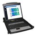 Eaton Tripp Lite Series 8-Port Rack Console KVM Switch built in IP w/ 19 LCD 1U