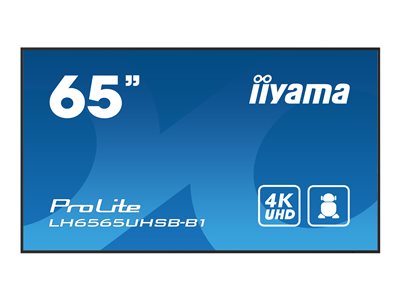 IIYAMA 164.0cm(65) LH6565UHSB-B1 16:9 2xHDMI+DP+2xUSB IPS retail - LH6565UHSB-B1