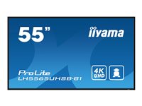iiyama ProLite LH5565UHSB-B1 55' Digital skiltning 3840 x 2160 