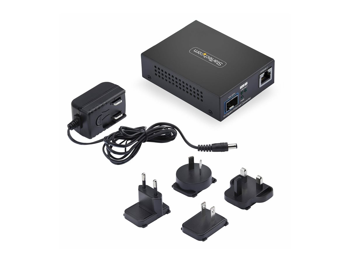 10GbE Multi-Gigabit SFP+Media Converter