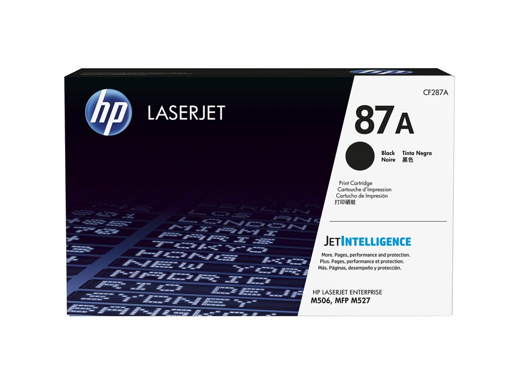HP 87A Original cartouche de toner noir
