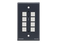 Kramer RC-8IR In-wall keypad with built-in IR sensor