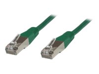 MicroConnect CAT 6 Afskærmet parsnoet kabel (SSTP) 2m Netværkskabel Grøn