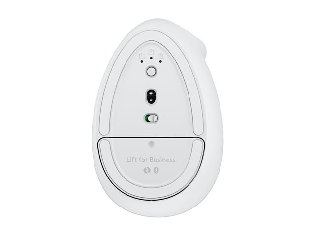 Logitech Lift for Business - vertikální myš - Bluetooth, 2.4 GHz - bělavá – foto 14