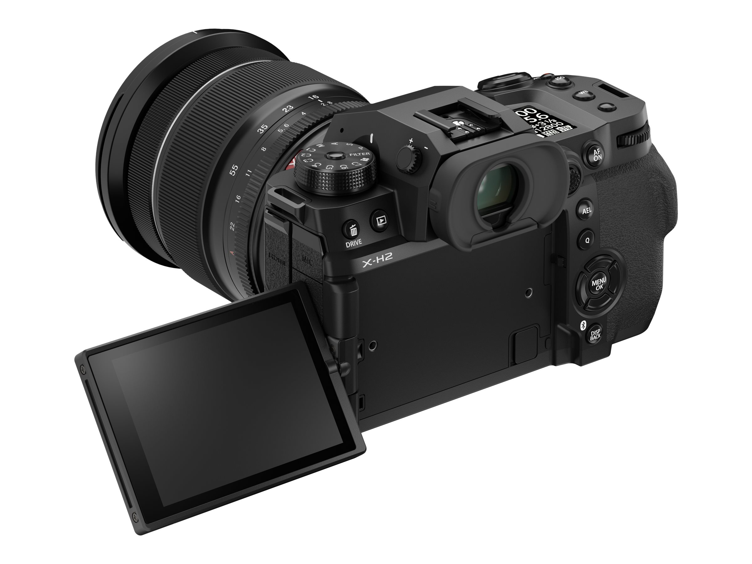 Fujifilm X Series X-H2 Digital Camera with Fujinon XF 16-80mm R OIS WR Lens  - 600023145