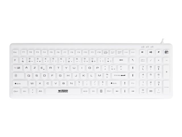 URBAN FACTORY Clavier en ABS et silicone