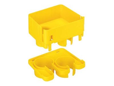 Panduit FiberRunner 2 Port Spillout to 1.5" (38mm) Inside Diameter Corrugated Tubing