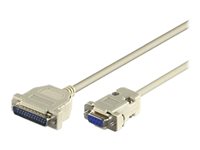 MicroConnect Serielt kabel Grå 1.8m