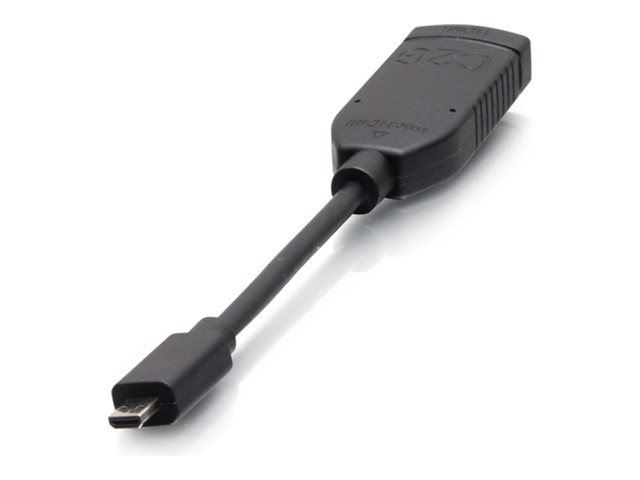 C2G Universal HDMI Dongle Adapter Ring Micro HDMI Adapter with Antimicrobial Protection Technology