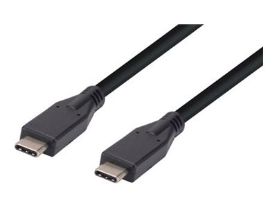 Dynamix USB-C cable 24 pin USB-C to 24 pin USB-C 1 Product shot Right-angle 79250
