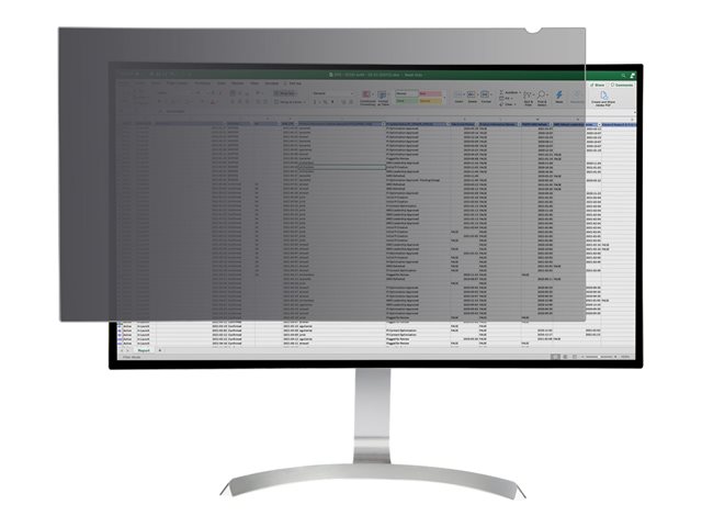 Image of StarTech.com Monitor Privacy Screen for 32 inch Display, Widescreen Computer Monitor Security Filter, Blue Light Reducing Screen Protector (PRIVSCNMON32) - display privacy filter - 32" wide